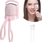 Rechargeable Heated Eyelash Curler – Portable Electric Lash Comb for Long-Lasting Curls