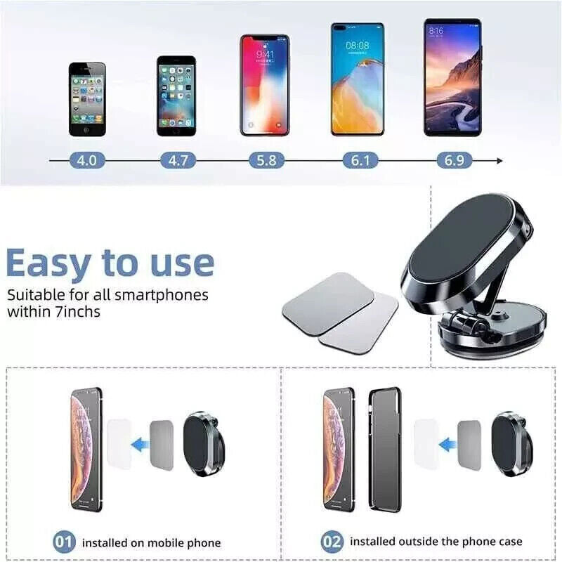 Magnetic Car Phone Mount Pro