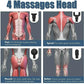 Massage Gun Percussion Massager Deep Tissue Muscle Vibrating Relaxing + 4 Heads
